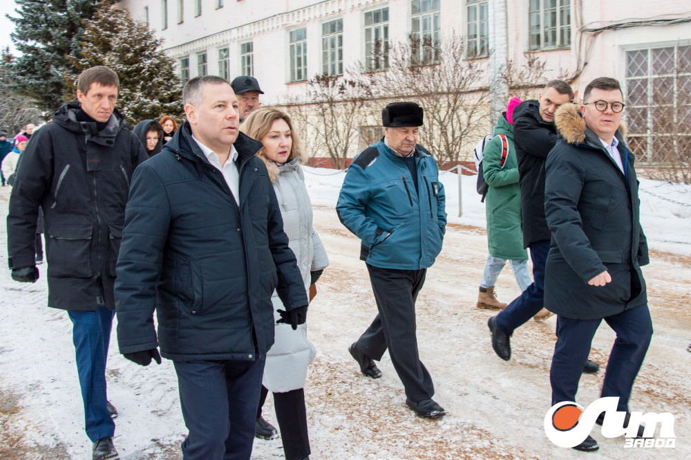 Губернатор Ярославской области посетил "Завод ЛИТ"